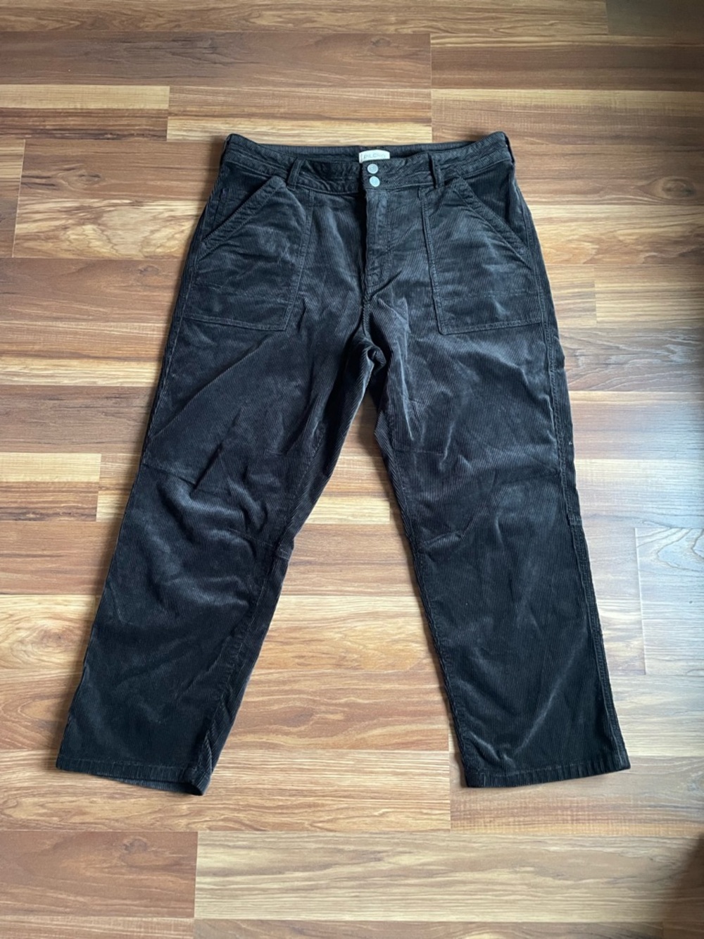 Pilcro Anthropologie Women’s 32 Corduroy Pants Wanderer Relaxed Leg - Picture 3 of 9